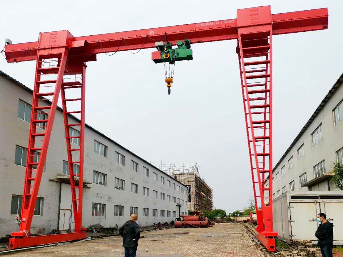 台州32吨电动葫芦门式起重机